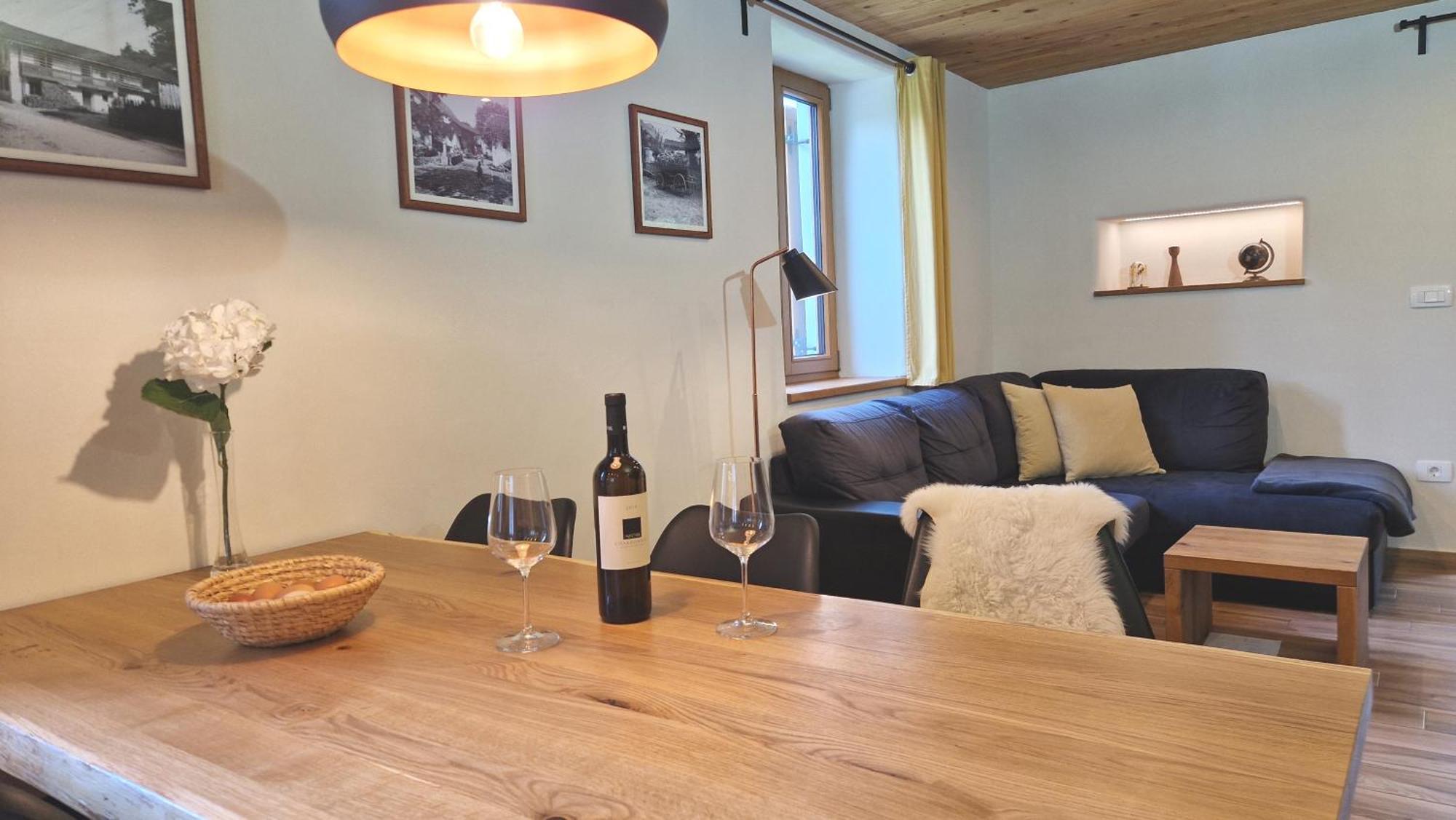 Ecohouse Furlan - Apartment Pinja Kobarid Kültér fotó