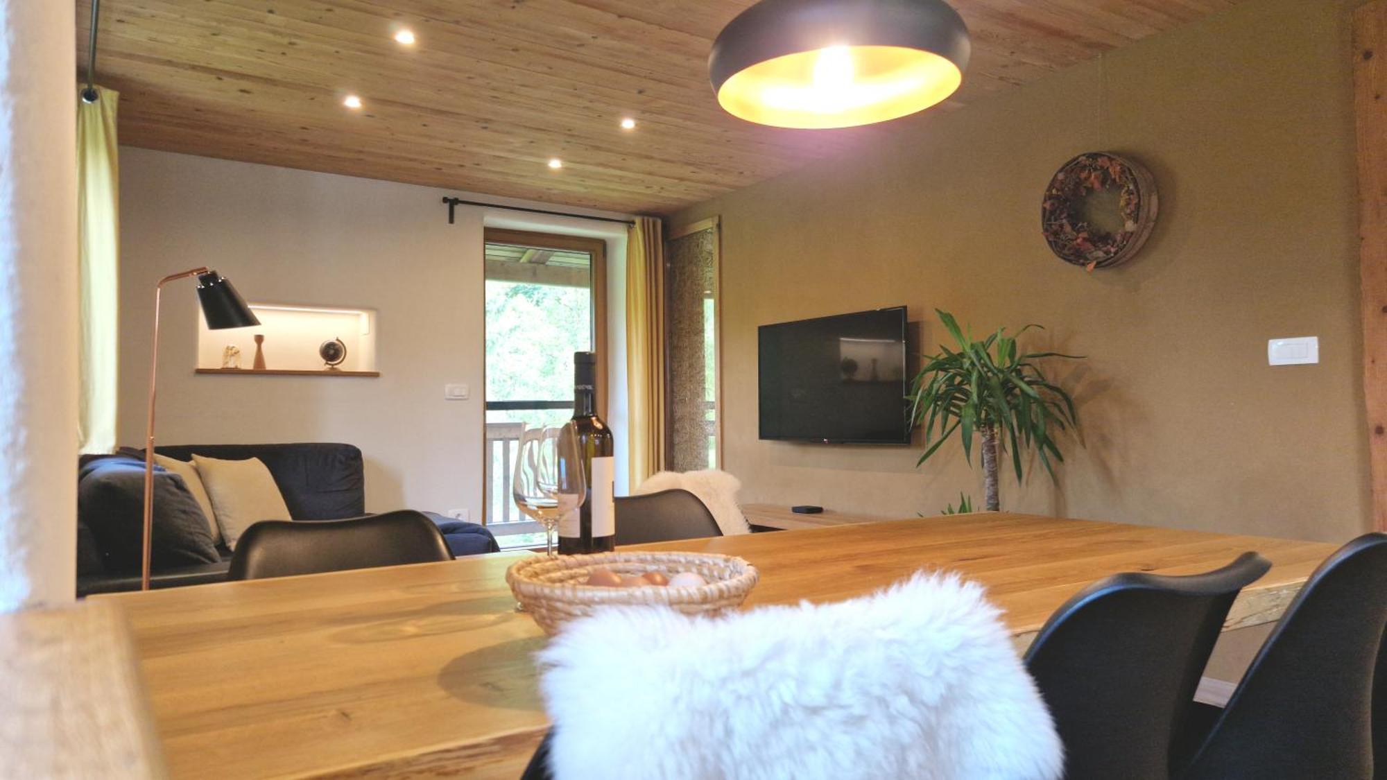 Ecohouse Furlan - Apartment Pinja Kobarid Kültér fotó