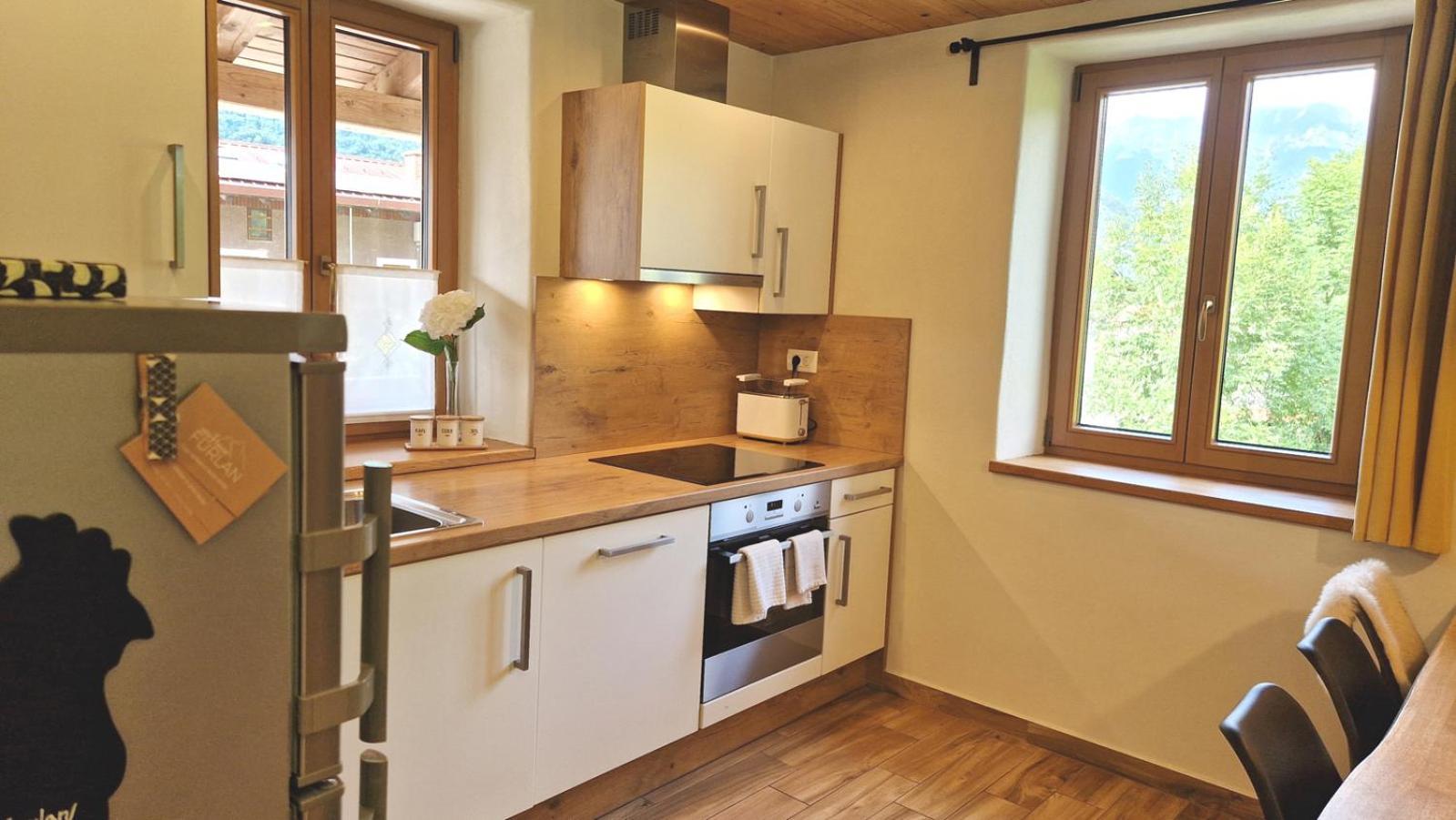 Ecohouse Furlan - Apartment Pinja Kobarid Kültér fotó