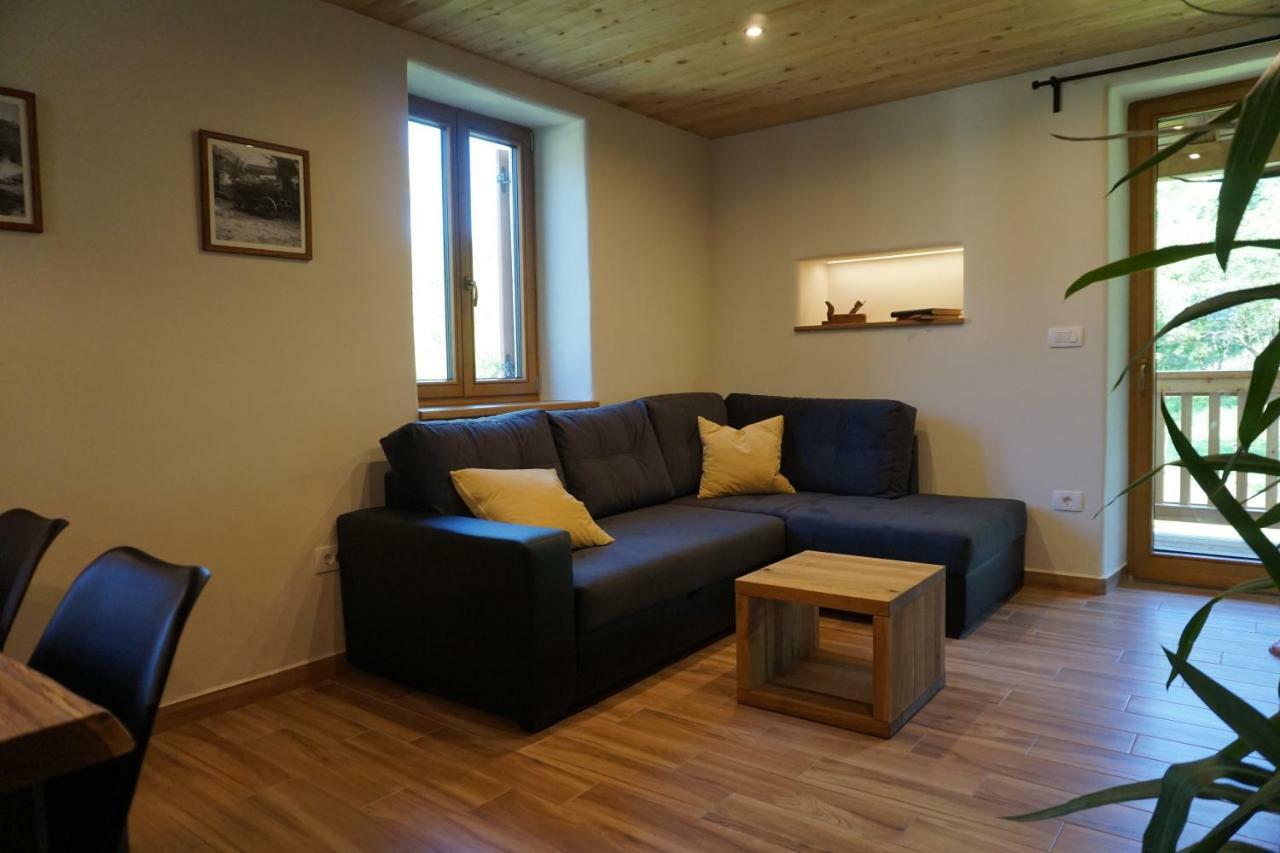 Ecohouse Furlan - Apartment Pinja Kobarid Kültér fotó