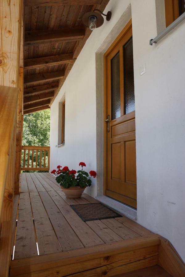 Ecohouse Furlan - Apartment Pinja Kobarid Kültér fotó